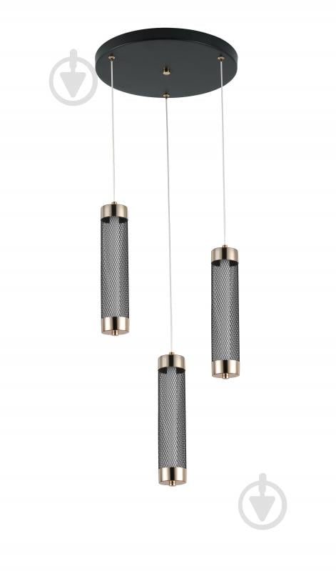 Підвіс Sensio Jade 24 Вт LED-модуль чорний/золото LS-2666/3PG-24W6500K - фото 1 Підвіс Sensio Jade 24 Вт LED-модуль чорний/золото LS-2666/3PG-24W6500K - фото 1