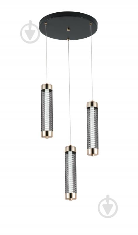 Підвіс Sensio Jade 24 Вт LED-модуль чорний/золото LS-2666/3PG-24W6500K - фото 2 Підвіс Sensio Jade 24 Вт LED-модуль чорний/золото LS-2666/3PG-24W6500K - фото 2