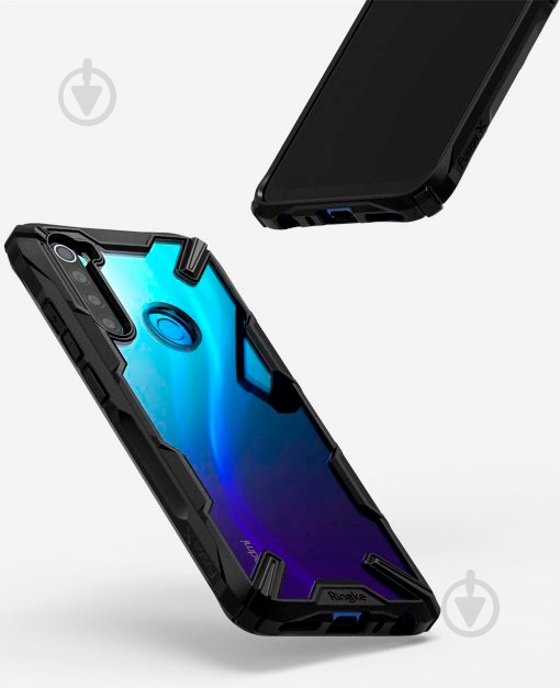 Чехол Ringke Fusion X Black для Xiaomi Redmi Note 8 - фото 3