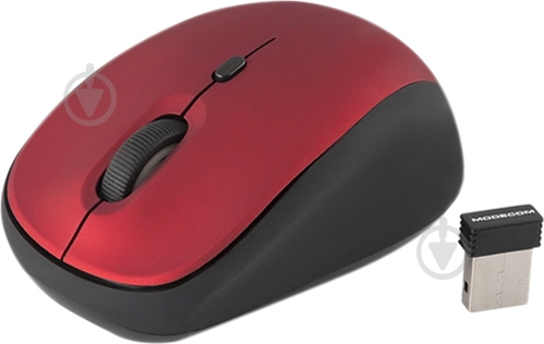 Миша MODECOM MC-WM6 USB (M-MC-0WM6-500) black/red - фото 1