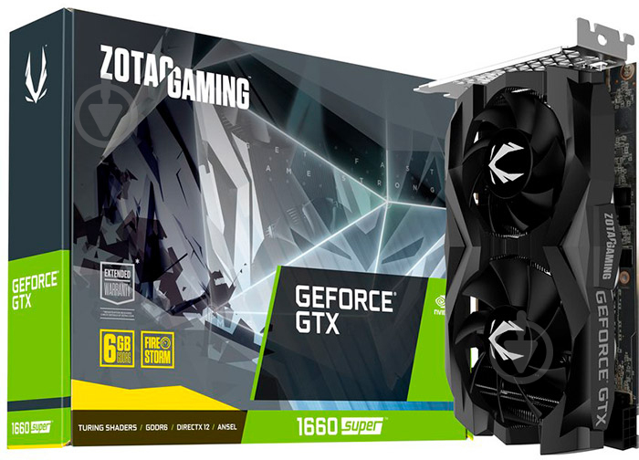 Видеокарта Zotac NviDia GeForce GTX 1660 Super 6GB GDDR6 192bit (ZT-T16620F-10L) - фото 5