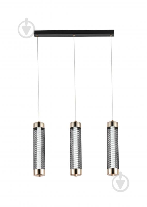 Подвес Sensio Jade 24 Вт /LED-модуль черный/золото LS-2666/3LG-24W6500K - фото 2 Подвес Sensio Jade 24 Вт /LED-модуль черный/золото LS-2666/3LG-24W6500K - фото 2