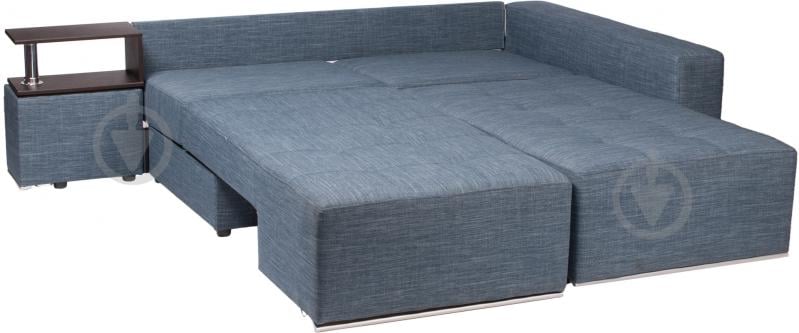 Диван кутовий Малібу тканина Лара правий синій 2310x1580x680 мм - фото 4