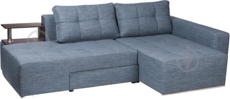 Диван кутовий Малібу тканина Лара правий синій 2310x1580x680 мм - фото 6
