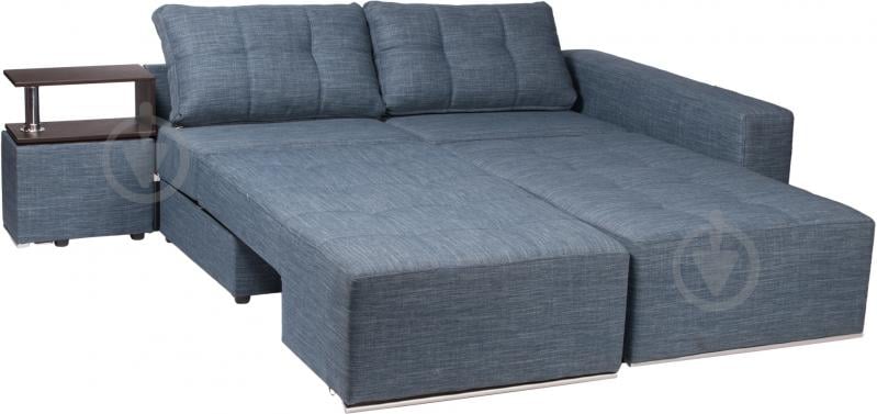 Диван кутовий Малібу тканина Лара правий синій 2310x1580x680 мм - фото 3