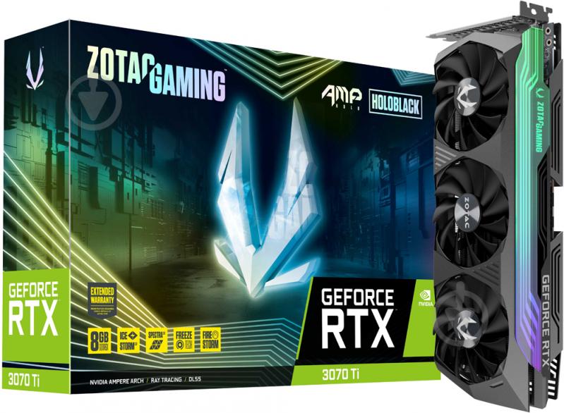 Видеокарта Zotac GeForce RTX 3070 Ti 8GB GDDR6X 256bit (ZT-A30710F-10P) - фото 7