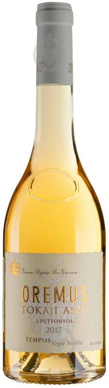 Вино Oremus Aszu 5 Puttonyos 2017 0,5 л - фото 1 Вино Oremus Aszu 5 Puttonyos 2017 0,5 л - фото 1