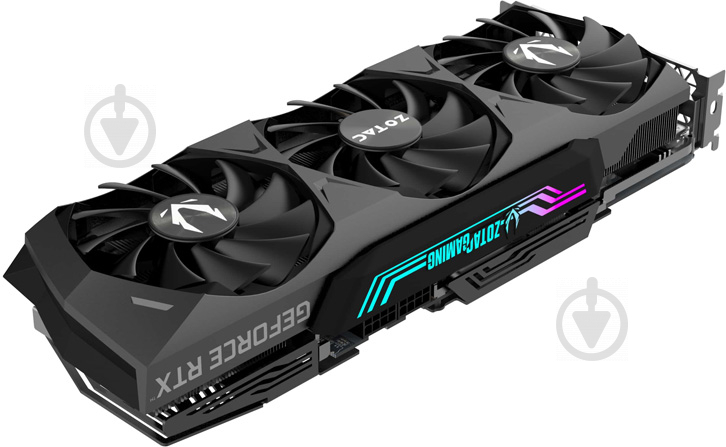 Видеокарта Zotac GeForce RTX3080 GeForce RTX 3080 10GB GDDR6X Trinity OC Gaming LHR 10GB 320bit (ZT-A30800J-10PLHR) - фото 2