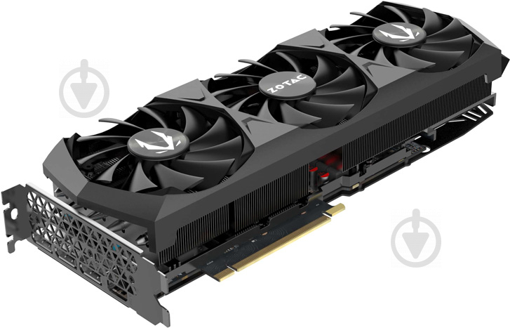 Видеокарта Zotac GeForce RTX3080 GeForce RTX 3080 10GB GDDR6X Trinity OC Gaming LHR 10GB 320bit (ZT-A30800J-10PLHR) - фото 3