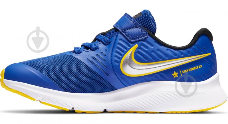 Кросівки Nike STAR RUNNER 2 PSV AT1801-404 р.35 сині - фото 2 Кросівки Nike STAR RUNNER 2 PSV AT1801-404 р.35 сині - фото 2