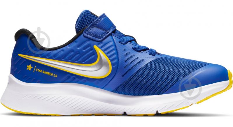 Кросівки Nike STAR RUNNER 2 PSV AT1801-404 р.35 сині - фото 4 Кросівки Nike STAR RUNNER 2 PSV AT1801-404 р.35 сині - фото 4