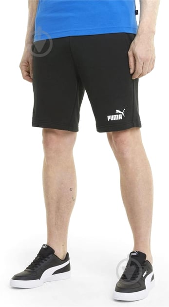 Шорты Puma ESS SLIM SHORTS 58674201 р. S черный - фото 1