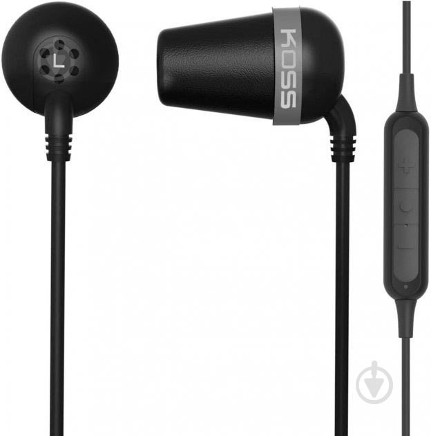 Навушники Koss The Plug Wireless Noise Isolating Mic black (196982.101) - фото 2