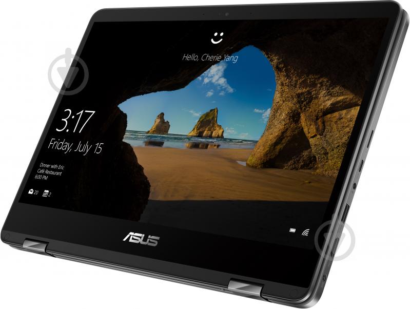 Ноутбук Asus ZenBook Flip UX461UA-E1012R 14" (90NB0GG1-M02390) grey - фото 15