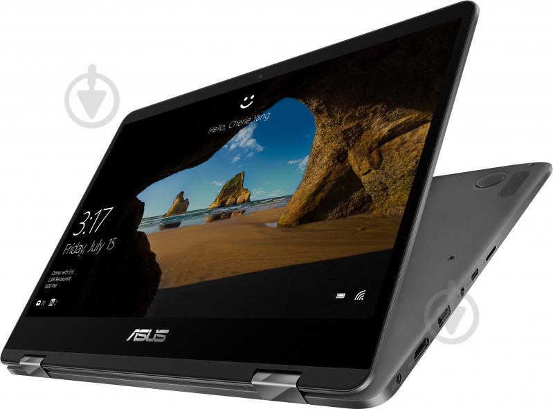 Ноутбук Asus ZenBook Flip UX461UA-E1012R 14" (90NB0GG1-M02390) grey - фото 13