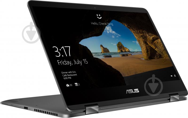 Ноутбук Asus ZenBook Flip UX461UA-E1012R 14" (90NB0GG1-M02390) grey - фото 6