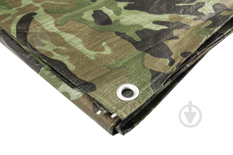 Тент 6 х 10 м CAMOUFLAGE 90 г/м2 (79-8610) MasterTool - фото 2