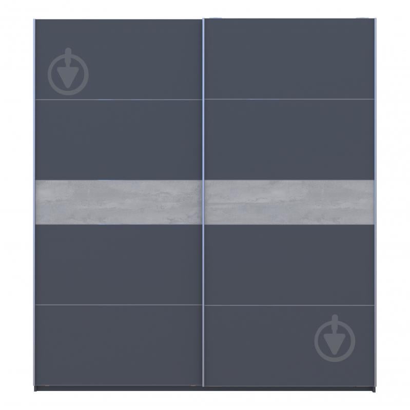 Шафа-купе G-Caiser Doros ДСП 2200x600x2400 мм графіт двері ДСП - фото 4 Шафа-купе G-Caiser Doros ДСП 2200x600x2400 мм графіт двері ДСП - фото 4