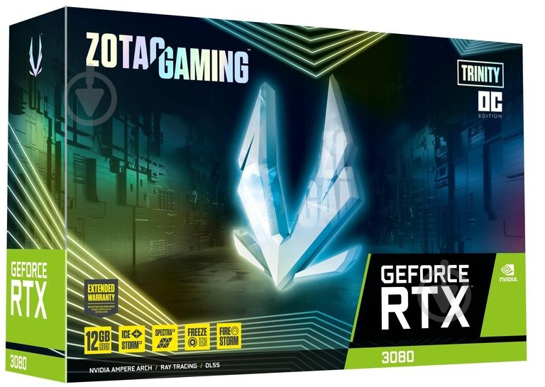 Видеокарта Zotac GeForce RTX 3080 12GB GDDR6 384bit (ZT-A30820J-10PLHR) - фото 9