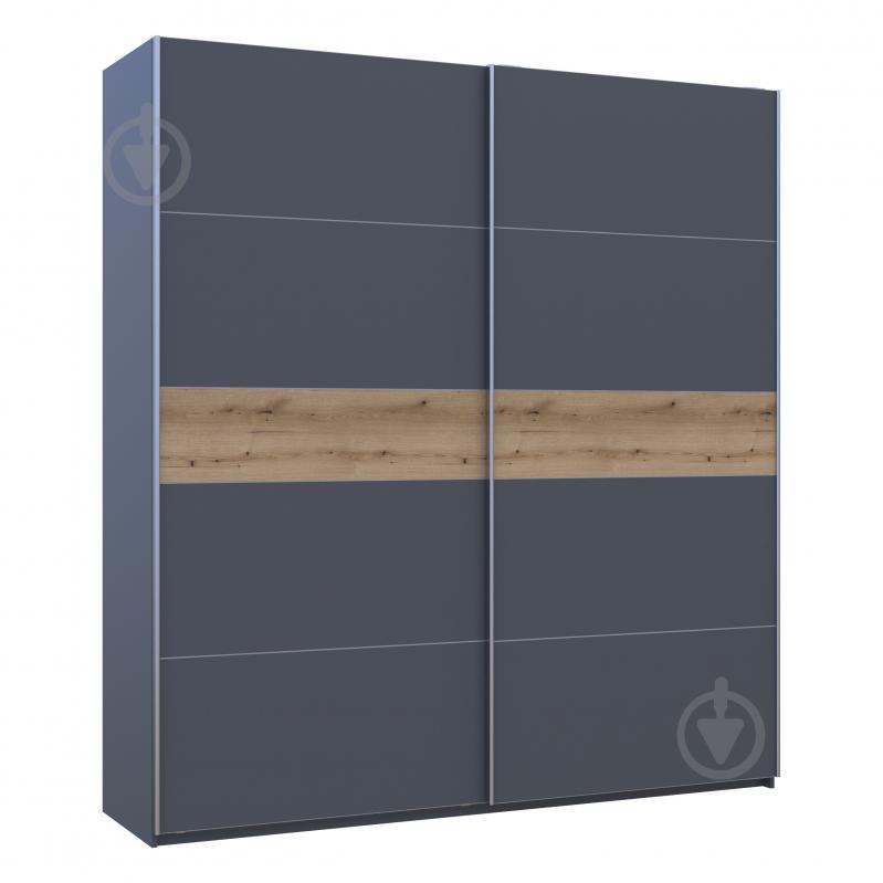 Шафа-купе G-Caiser Doros ДСП 2200x600x2400 мм графіт/дуб евок прибережний двері ДСП - фото 5 Шафа-купе G-Caiser Doros ДСП 2200x600x2400 мм графіт/дуб евок прибережний двері ДСП - фото 5