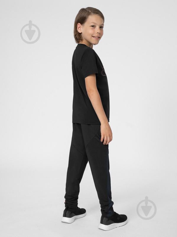 Штани 4F TROUSERS FNK M102 4FJSS23TFTRM102-20S р. 134-140 чорний - фото 2