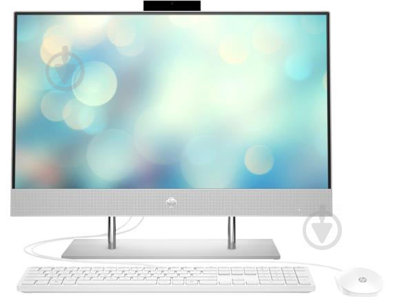 Моноблок HP All-in-One 23,8 (14Q15EA) silver - фото 1