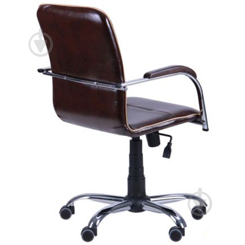 Крісло AMF Art Metal Furniture Самба-RC горіх мадрас темно-коричневий - фото 6