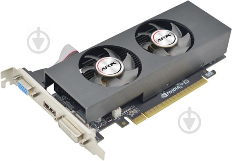 Видеокарта AFOX Geforce GTX750 Geforce GTX750 4GB GDDR5 128Bit DVI HDMI VGA LP Dual Fan 4GB 128bit (AF750-4096D5L4-V2) - фото 2