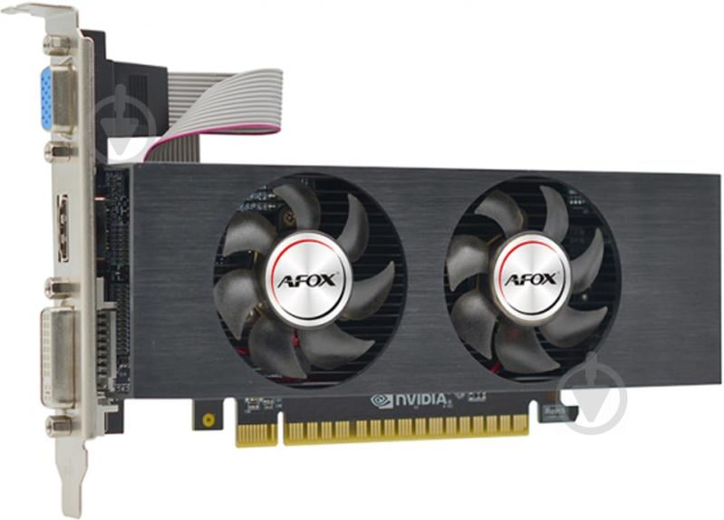 Видеокарта AFOX Geforce GTX750 Geforce GTX750 4GB GDDR5 128Bit DVI HDMI VGA LP Dual Fan 4GB 128bit (AF750-4096D5L4-V2) - фото 3