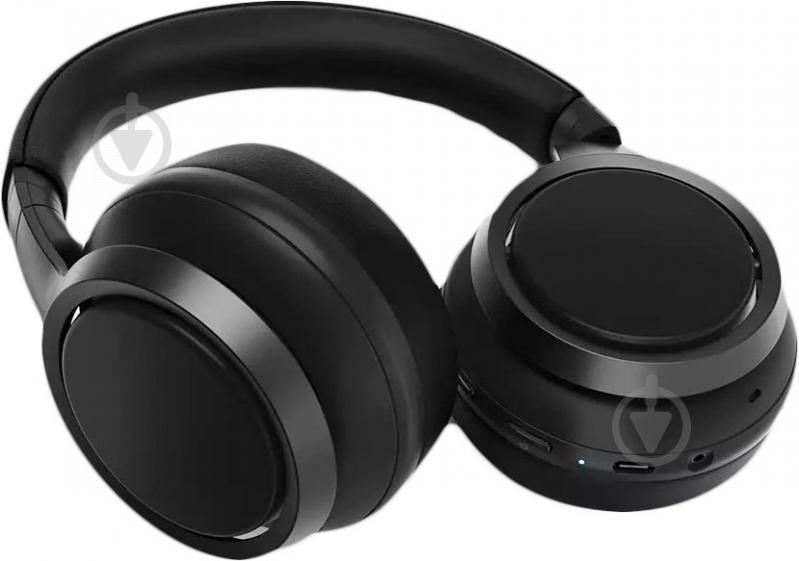 Навушники Philips TAH9505 black (TAH9505BK/00) Over-ear ANC Hi-Res Wireless Mic - фото 4