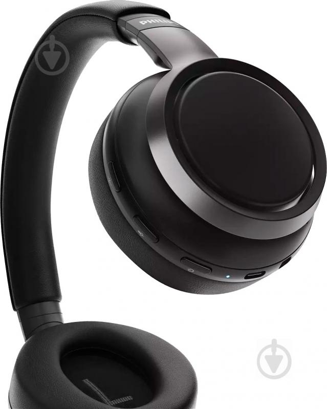 Навушники Philips TAH9505 black (TAH9505BK/00) Over-ear ANC Hi-Res Wireless Mic - фото 3