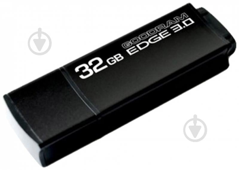 Флеш-память USB GOODRAM Edge 32 ГБ USB 3.0 black (PD32GH3GREGKR9) - фото 1