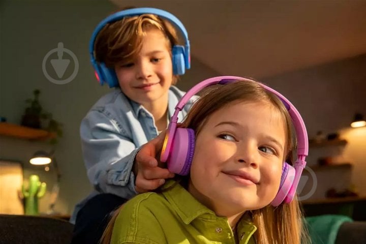 Навушники Philips Kids TAK4206 On-ear Colored light panels Wireless blue (TAK4206BL/00) - фото 12