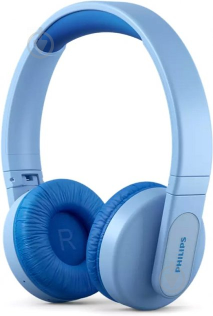 Навушники Philips Kids TAK4206 On-ear Colored light panels Wireless blue (TAK4206BL/00) - фото 2