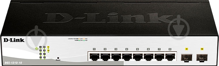 Коммутатор D-Link 10ME DGS-1210 - фото 1