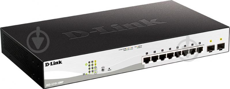 Комутатор D-Link 10MP DGS-1210 - фото 2