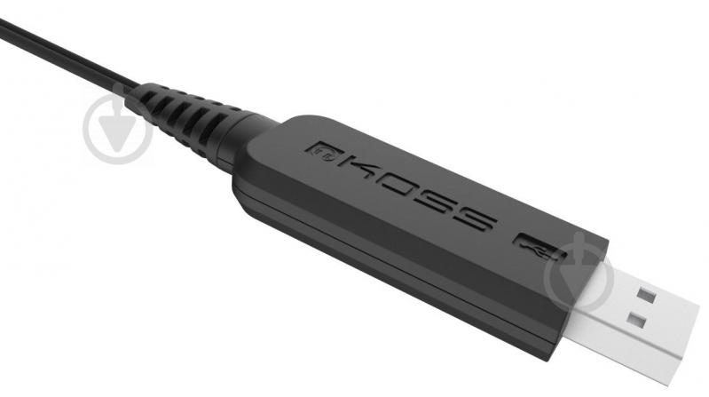 Гарнитура Koss CS295 Mono USB black (194168.101) - фото 3