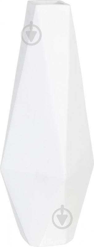 Ваза полирезиновая Luna Импрессионизм 14x13x45,5 см 45,5 см белая - фото 1 Ваза полирезиновая Luna Импрессионизм 14x13x45,5 см 45,5 см белая - фото 1