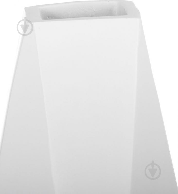 Ваза полирезиновая Luna Импрессионизм 14x13x45,5 см 45,5 см белая - фото 2 Ваза полирезиновая Luna Импрессионизм 14x13x45,5 см 45,5 см белая - фото 2