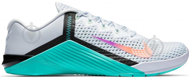 ᐉ Кроссовки Nike Metcon 6 CK9388-020 р.44,5 US 10,5 28,5 см белый с  бирюзовым • Купить в Киеве, Украине • Лучшая цена в Эпицентр К
