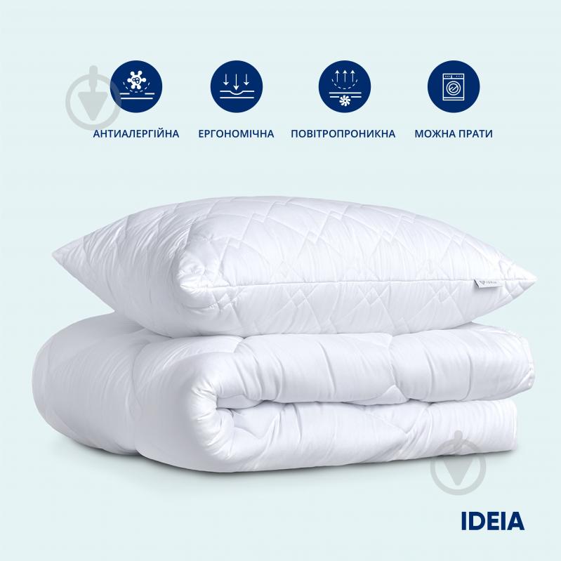 Подушка H&S Classic Soft IDEIA 50x70 белый - фото 5