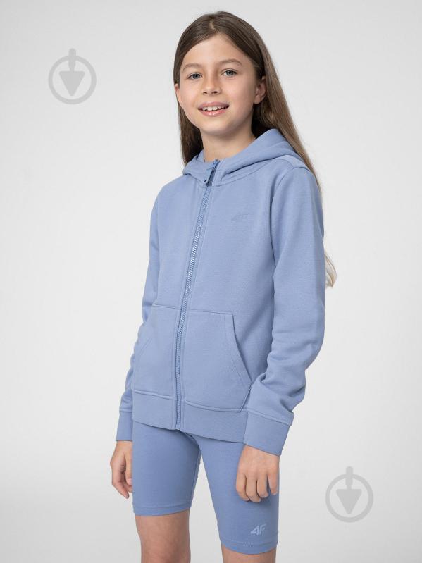 Джемпер 4F SWEATSHIRT F216 4FJSS23TSWSF216-32S фіолетовий - фото 1