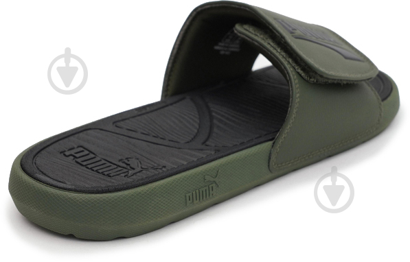 Шлепанцы Puma Cool Cat 2.0 V FS BX Slide 39096208 р.46 хаки - фото 4