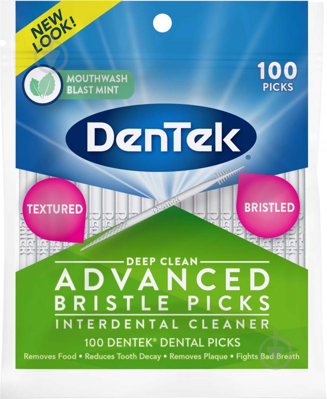 ЗубочисткиDen Tek Deep Clean 2.0067 100 шт. - фото 1