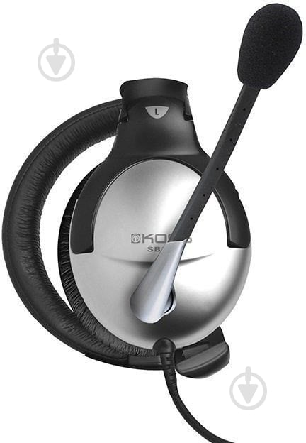 Гарнітура Koss SB45 Over-Ear USB black/silver (195752.101) - фото 3 Гарнітура Koss SB45 Over-Ear USB black/silver (195752.101) - фото 3