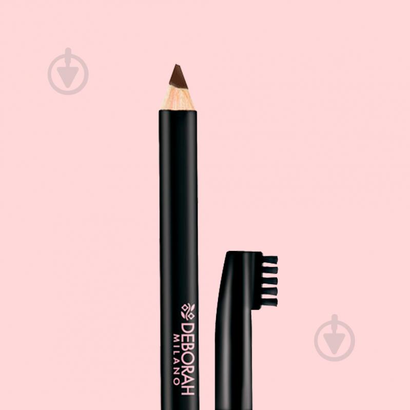 Карандаш для бровей DEBORAH 24Ore EYEBROW PENCIL 281 blonde 1,2 г - фото 3