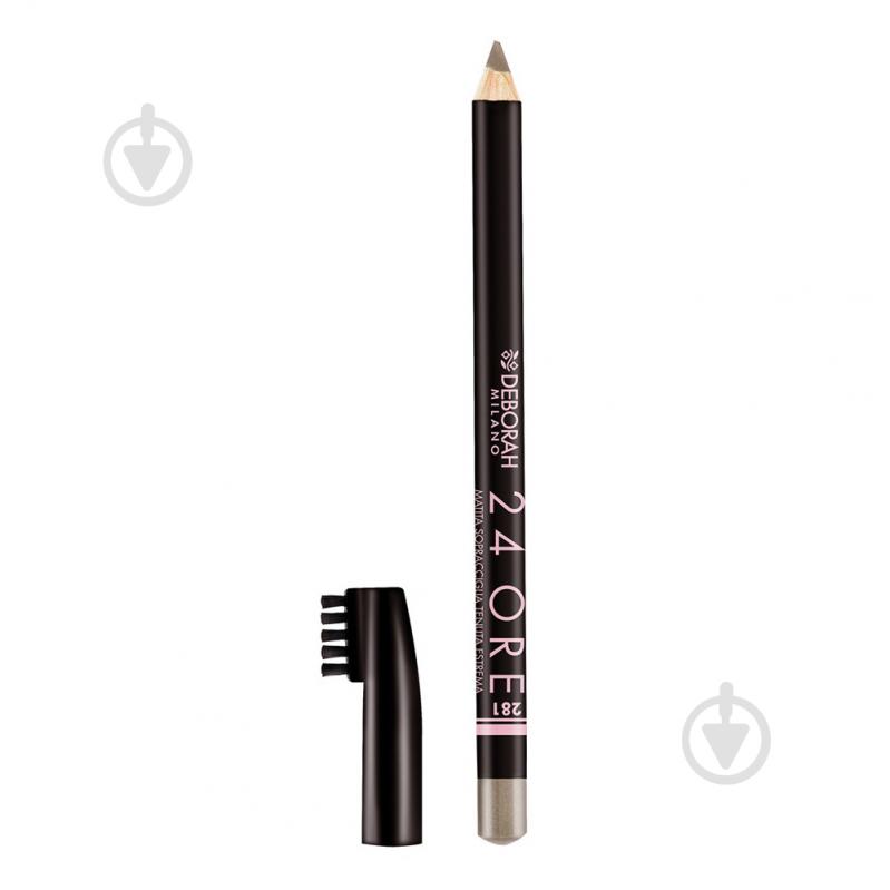 Карандаш для бровей DEBORAH 24Ore EYEBROW PENCIL 281 blonde 1,2 г - фото 1