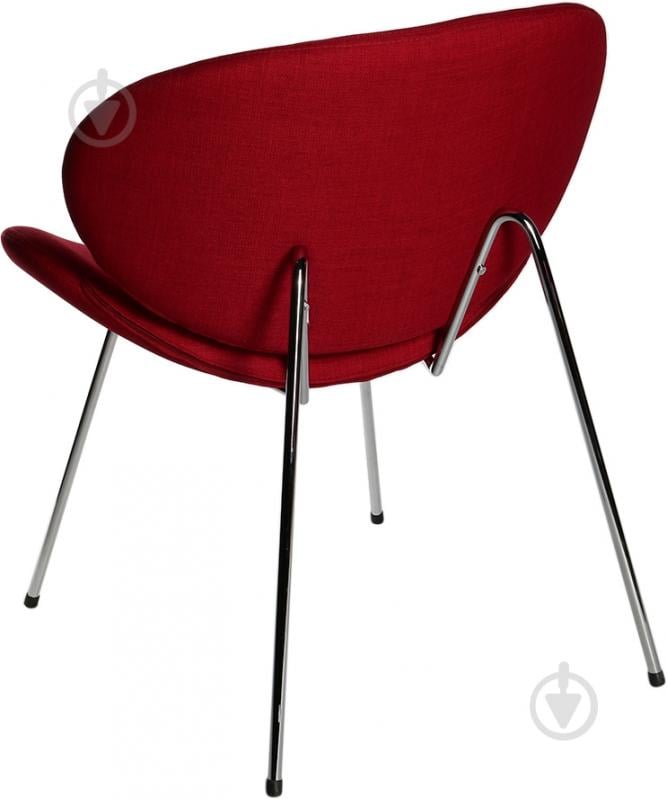 Стул обеденный Arena ткань алюминий/красный - фото 3 Стул обеденный Arena ткань алюминий/красный - фото 3