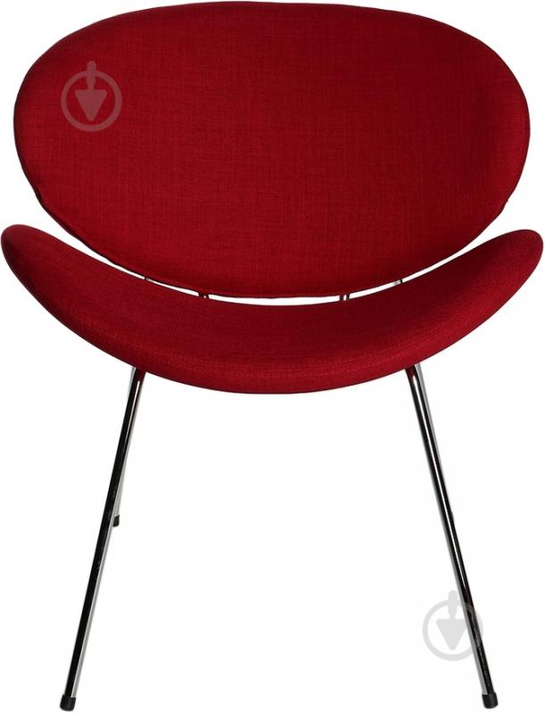 Стул обеденный Arena ткань алюминий/красный - фото 2 Стул обеденный Arena ткань алюминий/красный - фото 2