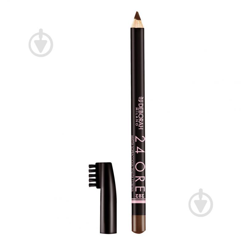 Маркер для бровей DEBORAH 24Ore EYEBROW PENCIL 282 light brown 1,2 г - фото 1